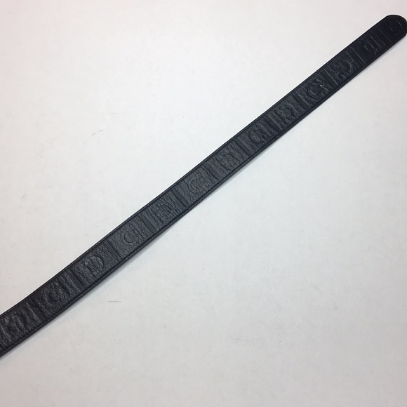 Salvatore Ferragamo Mens Belt pebbled Leather 32in - Picture 5 of 7